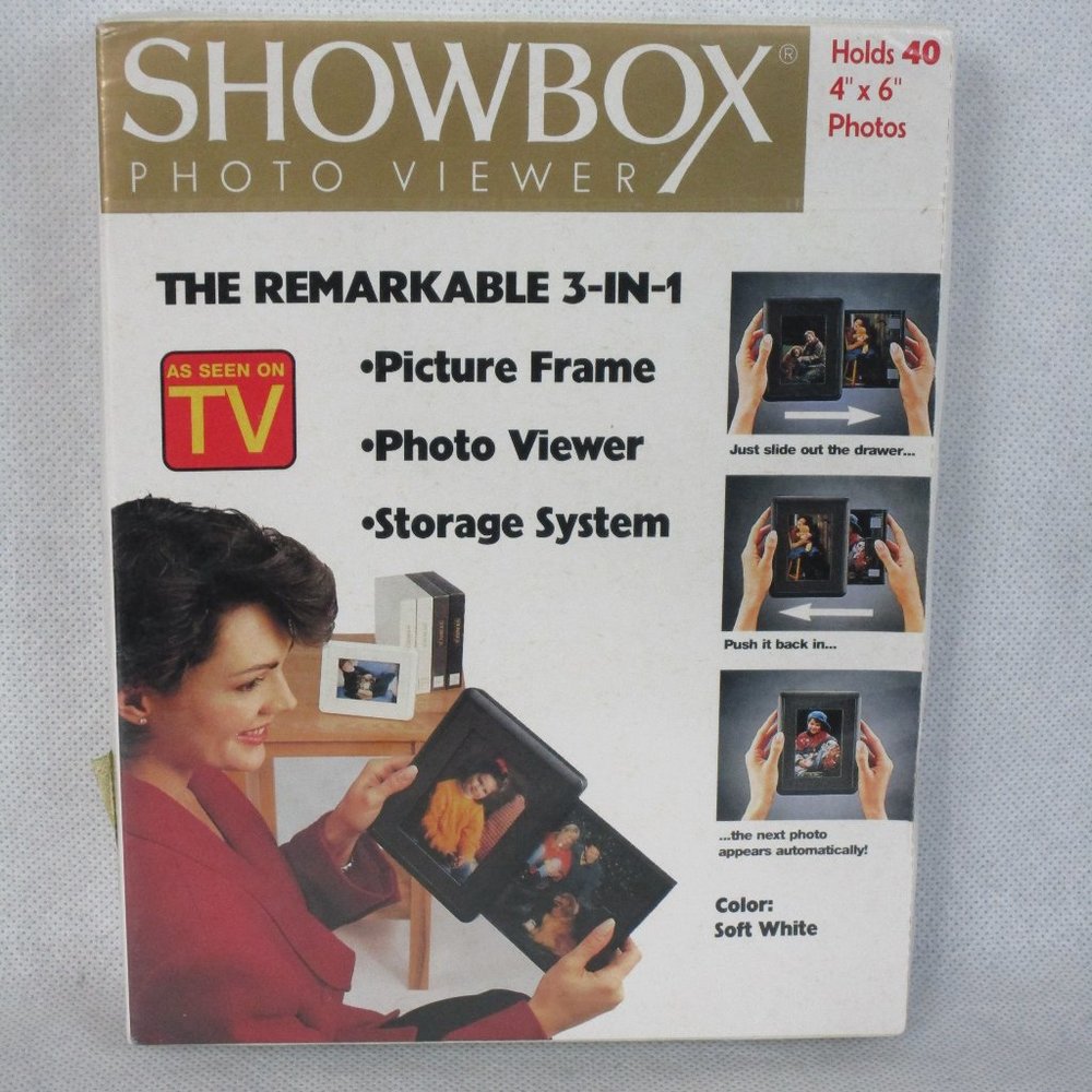 New and sealed Vintage 1993 Showbox Photo Viewer